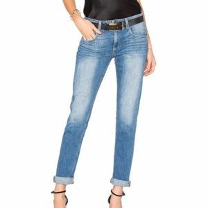 Rosie HW X PAIGE Skinny Astrid Medium Wash Mid Rise Jeans Women's Size 28